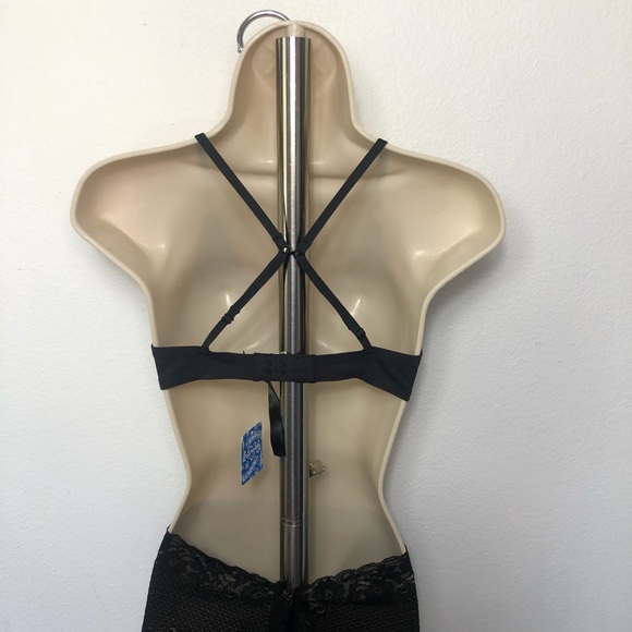 🔥2for$40🔥 FREE PEOPLE ARI UNDERWIRE BLACK BRA - Picture 10 of 13
